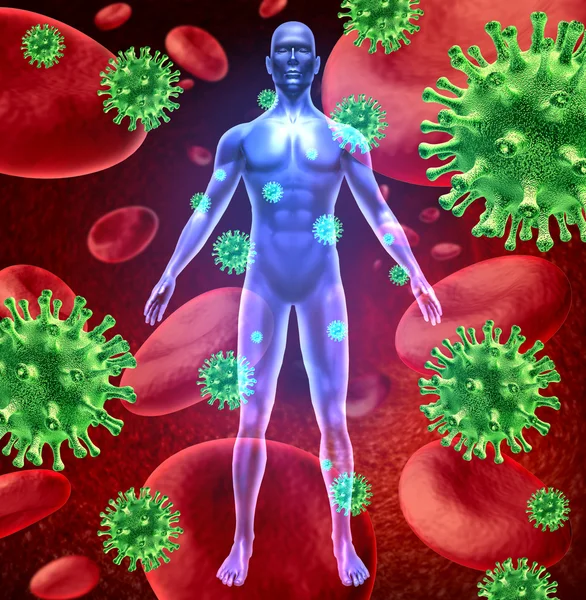 Virus humano — Foto de Stock