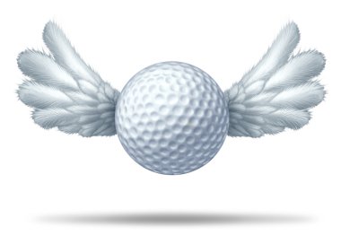 Golf and golfing symbol clipart