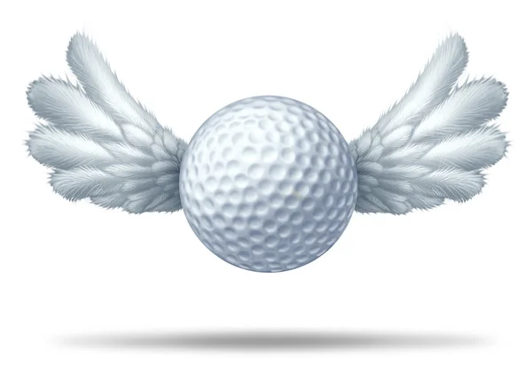 Golf a golfové symbol — Stock fotografie