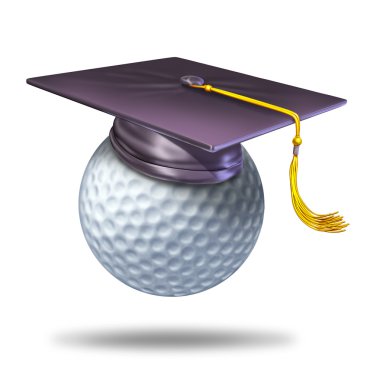 Golf school lessons clipart