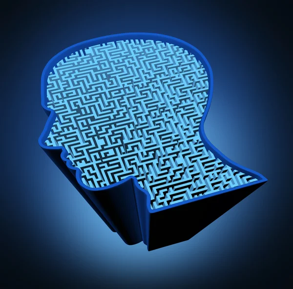 stock image Human brain symbol