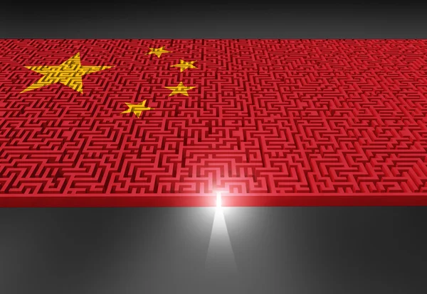 Business in China Herausforderung — Stockfoto