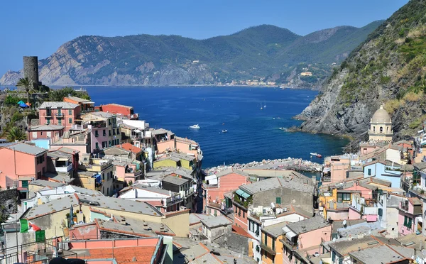 Vernazza, Cinque Terre en Italia — Foto de Stock
