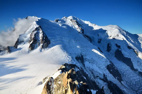 Mont blanc, spitze Europas, alpen berge — Stockfoto
