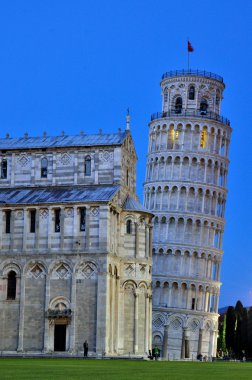 pisa ve leaning tower katedral