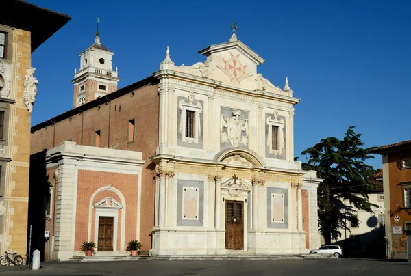 Kirche des heiligen stiehlers des ritters (san stefano dei cavalieri), pisa, italien — Stockfoto