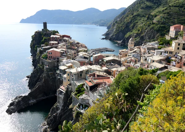 Vernazza paese nelle Cinque Terre — Foto Stock