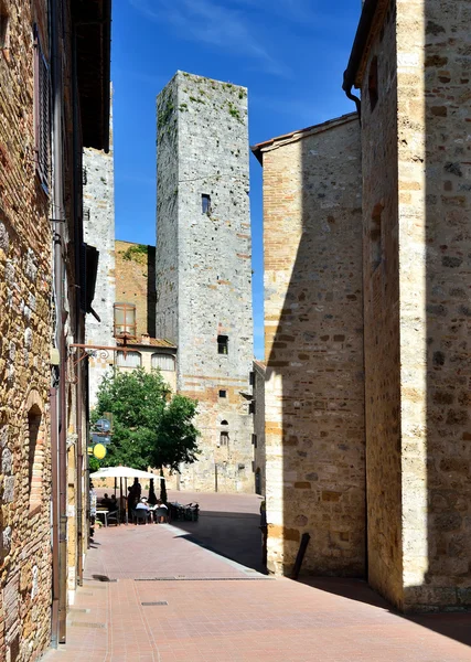 San Gimignano, Toscana — Fotografia de Stock