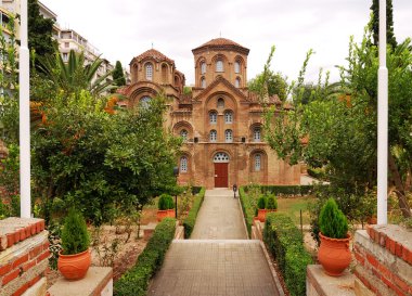 Panagia chalkeon kilisede thessaloniki, Yunanistan