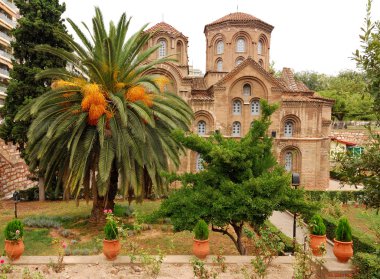 Panagia chalkeon kilisede thessaloniki, Yunanistan