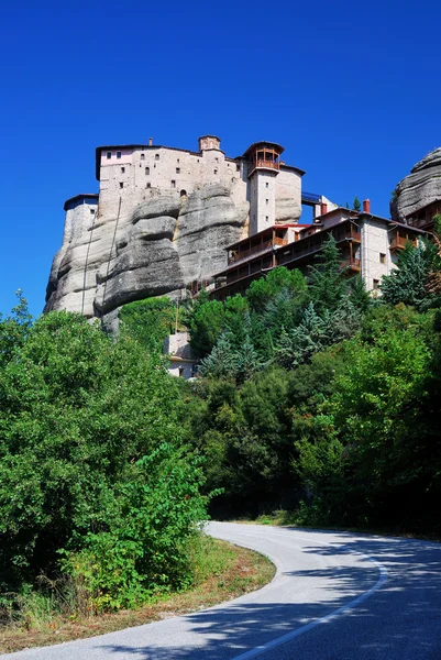 Roussanou monastery from Meteora, Greece. — Stock Photo, Image