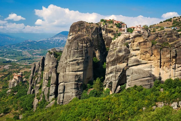 Kloosters van meteora, Griekenland landmark — Stockfoto