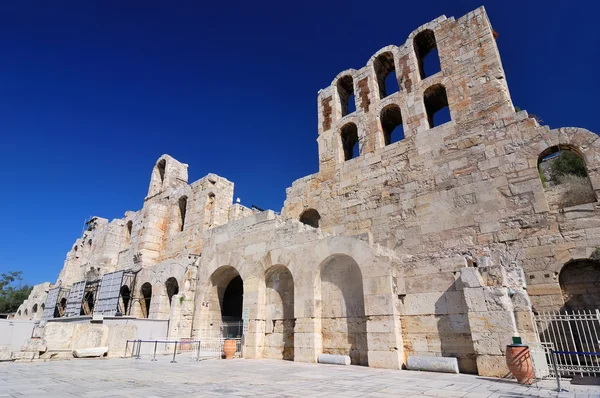 Odeon Heroda Attyka theatre, Ateny — Zdjęcie stockowe