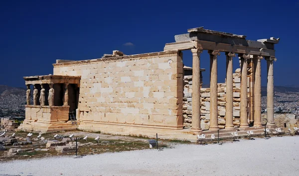 Erechtheum de Acropolis, Atenas — Fotografia de Stock