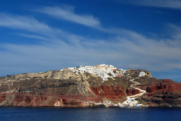 Vila de Oia, Santorini — Fotografia de Stock