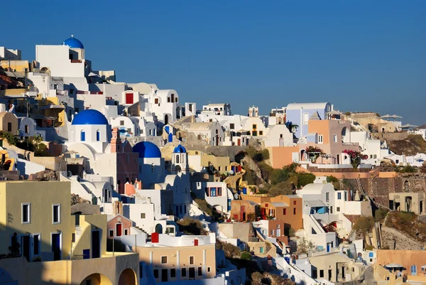 Oia village, santorini, Griekenland Stockfoto
