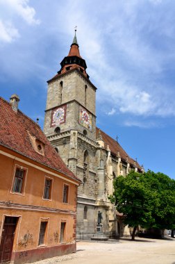 siyah Kilisesi brasov, Transilvanya, Romanya