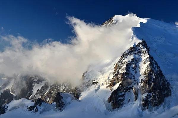Mont Blanc du Tacul nelle Alpi, Francia — Foto Stock