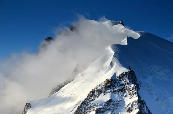 Mont Blanc du Tacul en Alpes, Francia — Foto de Stock