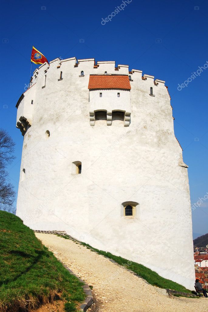White Tower, in Brasov city, Romania