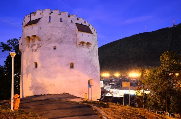 Beyaz Kule, brasov, Romanya — Stok fotoğraf