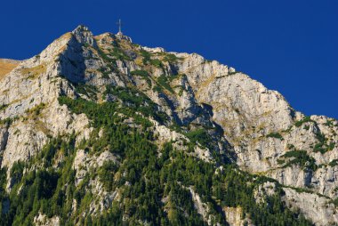 Bucegi mountains panorama, Carpathian ridge clipart