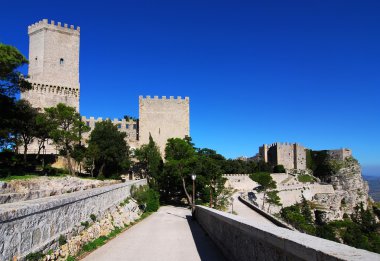 erice, Sicilya balio kale kuleleri