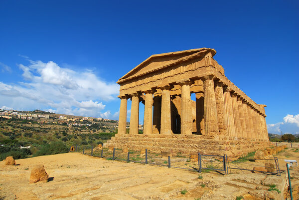 Greek temple of Concordia in Agrigento, Sicily