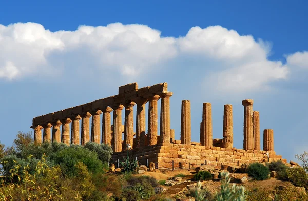 Ruinas en agrigento, Sicilia — Foto de Stock