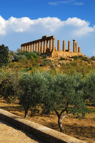 Templo de junho (Agrigento, Sicília ) — Fotografia de Stock