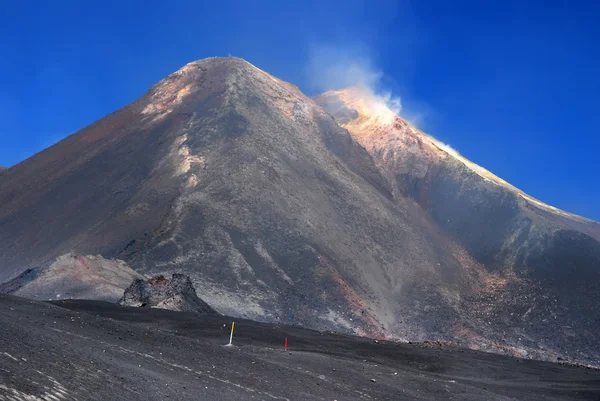 Highest volcano in Europe, Etna, Sicily — Stock Photo, Image