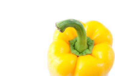 Fresh yellow pepper isolated