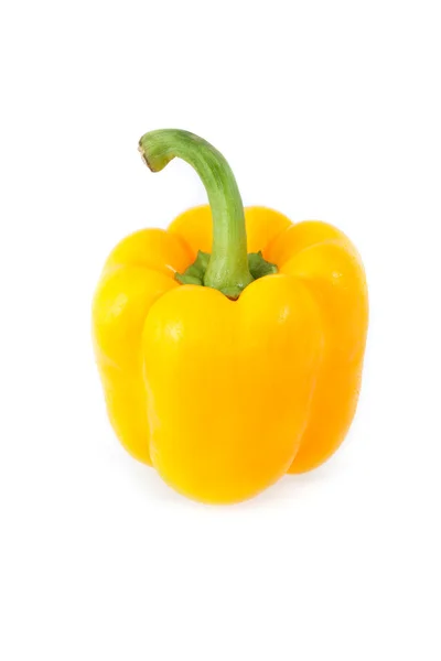 Fresh yellow pepper isolated — Stockfoto