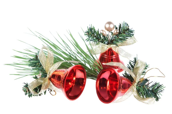 Three Christmas bell — Stock Photo, Image