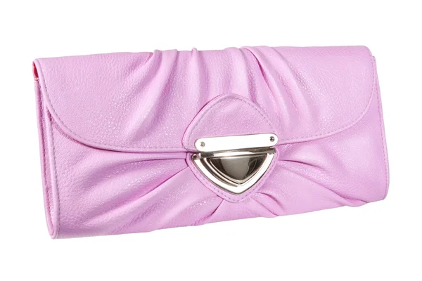 Women's pink purse — Stock Photo, Image