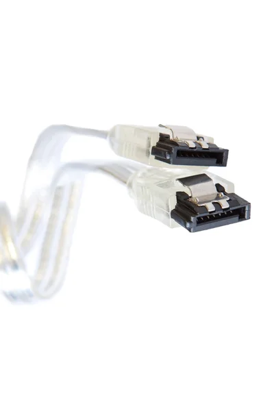 SATA cable connector — Stockfoto