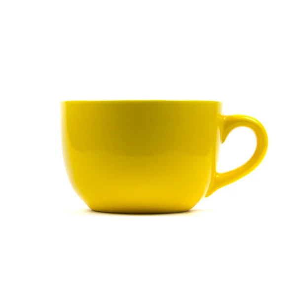 Yellow mug — Stock Photo, Image