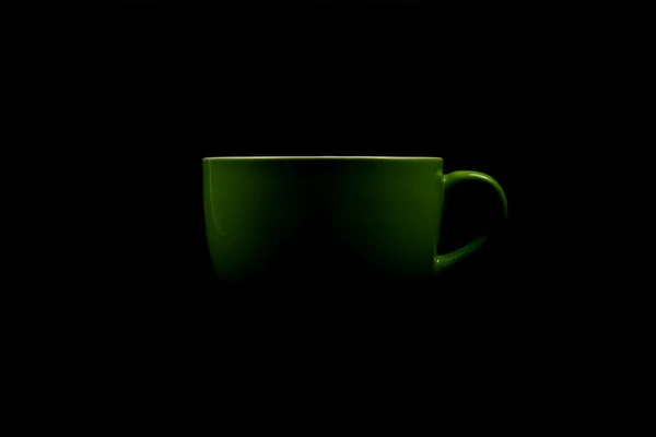 Green mug — Stock Photo, Image