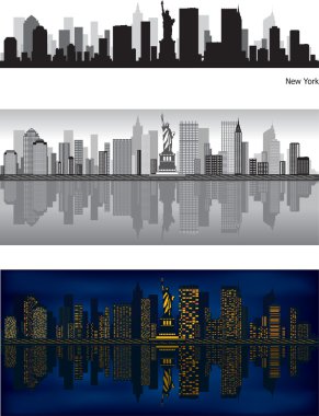 NewYork city skyline clipart