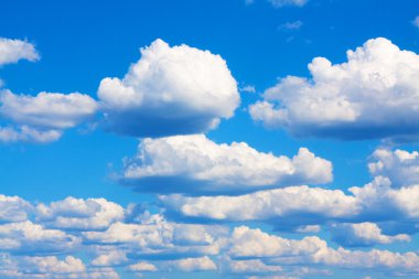 Sky with clouds clipart