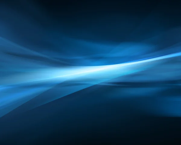 Синяя энергетическая волна — стоковое фото
