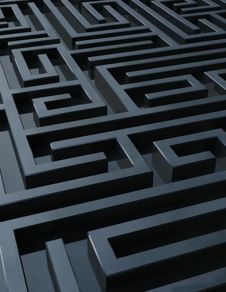 Stock image Dark maze