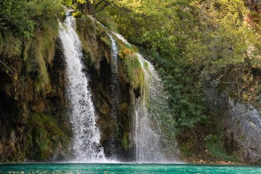 şelale plitvicka jezera içinde