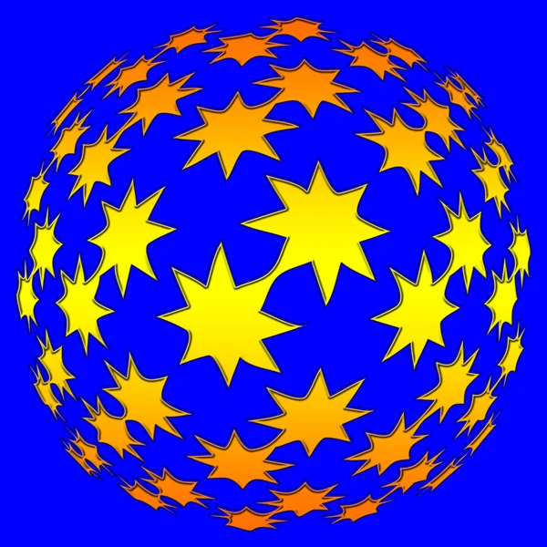 Star Sphere — Stock Photo, Image