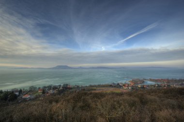 donmuş göl balaton