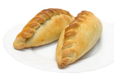 Two sausage-rolls clipart