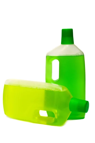 Dos botellas de limpiador — Foto de Stock