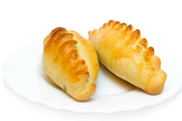 Two sausage-rolls — Stock Photo, Image