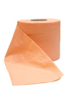 Roll of toilet paper clipart