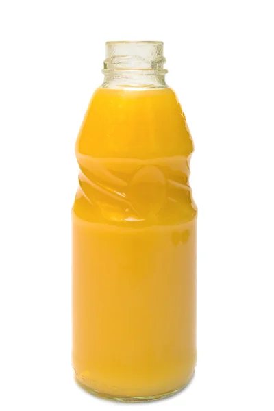 Flaska med juice Stockbild